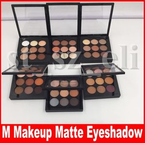 M Eye Makeup Eyeshadow x 9 colori Natural Matte Satin Eyes Pro Color 9 Compact Makeup Eye Hide Palette5144490