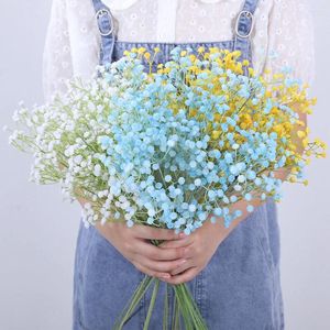 装飾的な花50cm家庭用結婚式のブーケ花束のための50cmのジプソフィル装飾乾燥装飾のブーケ