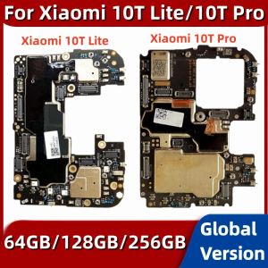 Anakartlar Xiaomi için Orijinal Ana Pano MB 10T Lite/Xiaomi Mi 10t Pro K30s CIPS DEVAYLARI İLE MODERBARD PCB Modülü Global Miui Sistemi