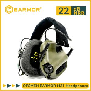 Protector EARMOR M31 MOD4 Foliage Green Tactical Headset Military Shooting Noise Canceling Headphone Hearing Protector