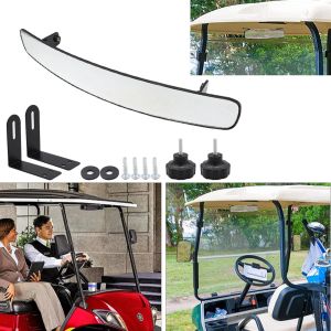 Accessories Golf Cart Rear View Mirror Replaces Assembly Wide Angle Accessories Easy to Install Spare Parts Central Mirror for Ezgo