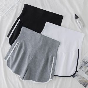 Pillows 8347# Summer Thin Cotton Maternity Shorts Adjustable Belly Shorts Clothes for Pregnant Women Casual Pregnancy Sleep Home Wear