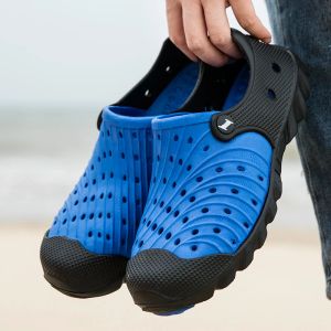 Accessories Hot Sale Men's Sandals PVC Breathable Sports Sandals Water Shoes Fishing Sneakers Men's Beach Sandals Water Shoes Large Size 46