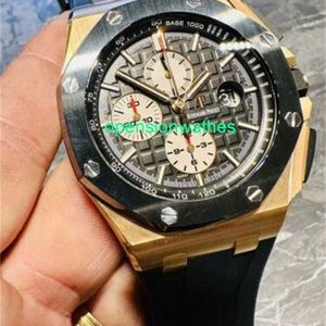 AP Luxury Watches Men's Automatic Watch Audemar Pigue Royal Oak Offshore 44mm Rose Gold 26400OR OO A002CA.01 FNHE
