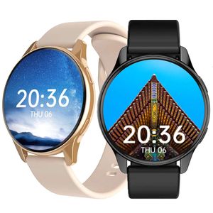 Bluetooth Dairesel Çağrı Sağlık İzleme Fitness Saati ile T2 Pro Kadın Ladies 'Smartwatch Sports Smart Watch