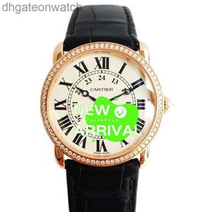 Стильные дизайнерские часы картера для мужчин женские женские часы Solo серия 18K Rose Gold Оригинальные английские бизнес -дизайнерские часы для мужчин для мужчин