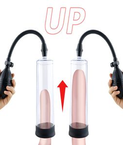 Beginner Penis Pump Male Penis Enlarger Pump Bigger Growth Enhancer Masturbator Adult Sex Toys For Men7063410