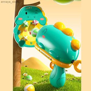 Gun Toys Target Target Shooting Sticky Ball Gun Toy Dinosaurier Bälle Dartboard Kid Game Outdoor Sportspielzeug für Kinder Interactive Brettspiele SL2404