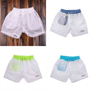 Sexy masculino de shorts transparentes para homens praia de roupas de banho calças impermeabilizadas desmiit maiô de surf j220913