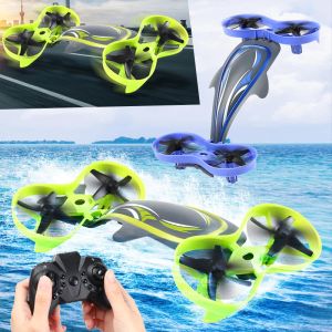 Auto RC Quadcopter Remote Control Controltura auto motoscate veicoli elettrici per bambini Swimming piscina navi giocattoli acqua