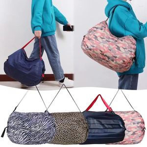 Сумки для хранения большие складные сумки для покупок экологически чистые портативные переносные сумочка для одного плеча для продуктового кармана моды