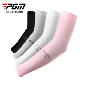 T-Shirts PGM 1 Pair Men Women Golf TShirt Accessory Arm Sleeve Warmers Sunscreen Ice Cool Breathable Outdoor Sport Wear 4 Season XT002