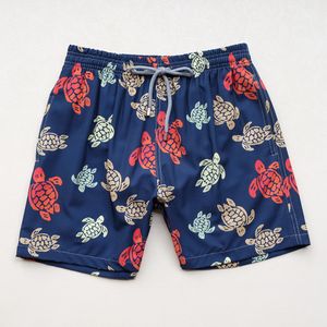 Vilbrequin Bermuda Pantaloncini Boardshorts Villebrequin Trunks Mens Surfwear Bermudas Beach Short Turtles Лето