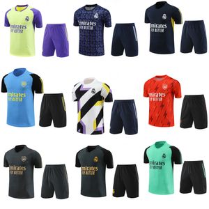 2024 2025 Arsen SAKA soccer tracksuit short sleeve training suit Men and kids 23 24 25 football tracksuits shirt shorts kit maillot foot camiseta futbol