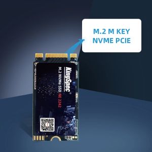 Sürücüler Kingspec SSD M2 256GB NVME SSD 1TB 128GB 512GB SSD M.2 2242 PCIE Sabit Sürücü Disk Dizüstü Bilgisayar İçin Dahili Katı Hal Sürücüsü