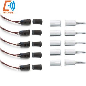 Acessórios 10Pairs MC36A SEM TIPO COMPLETO DO SENSOR DA JANELA DA PORTA COMPLETA Normalmente aberta para sistema de luz/alarme