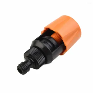 Waschbecken Wasserhähne Steckerrohr Orange/Grün 43 mm/14mm 13 cm langer ABS TPR -Adapter Gartenschlauch