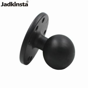 Cameras Jadkinsta 1.5 inch Ball Mount AMPS Hole pattern Round Base to 1.5 inch Big Ballhead Black