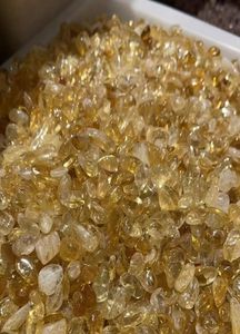 100 г натурального хрустального подарка Gem Gravel нерегулярности Кварц Кристаллы Домашний Декор красочный камень для аквариума минерального лечения Рождество2954005