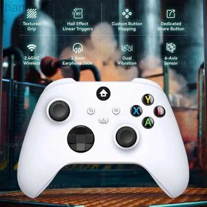 Kontrolery gier Joysticks Xbox Series X/S kontroler Xbox One 2.4G bezprzewodowy gamepad PC Control Gaming Joystick Retro Konsola wideo Akcesoria Joypad D240424