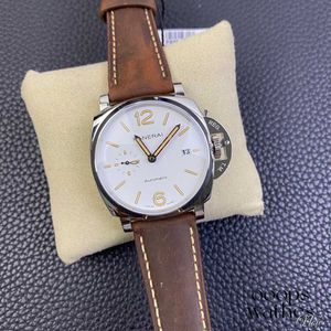 Designer Luxury Watch Wristwatches Factory PAM1046 Sapphire Mirror Swiss Automatisk rörelse Storlek 42mm Importerad Cowhide Strap