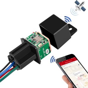 Alarm Car GPS Tracker MTK2503 Tracking Relay Device GSM Locator Remote Control Antitheft Monitoring Cut off oil System with free APP