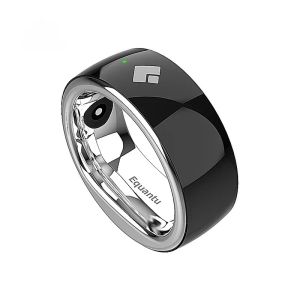 Kontrola Xiaomi Mijia Equantu Muslim Smart Ring Metal 5 Modlitwa Przypomnienie Bluetooth Music Ring Greleger Display wielojęzyczny ceramika