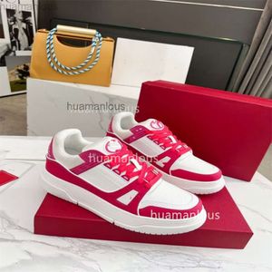 Little Summer White Fashion Designer Board Sneakers Shoes Treinador genuíno novo novo versátil de couro feminino feminino Casual 7qrm