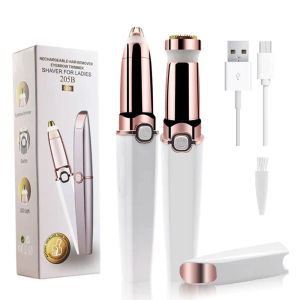 Clippers Womens Electric Eyebrow Trimmer Augenbrauen Shaper Bleistift Gesichtshaarentferner für Frauen Automatische Augenbrauensackmesser Taschenmesser