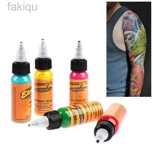 Body Paint 14 Colors 30Ml Body Painting Tattoo Ink Permanent Makeup Coloring Pigment Eyebrows Eyeliner Tattoo Paint Body Eternal Tattoo Ink d240424