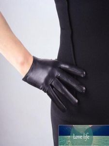 Women039s короткие дизайны перчатки овчины тонкие кожаные перчатки с сенсорным экраном черная мотоциклетная перчатка R630 Factory Expe7037126
