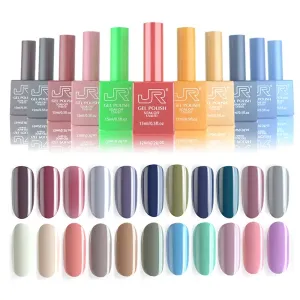 Gel OEM 60 Cores Jr esmalte de unha Private Belting UV Gel Semi Cured During During Soak Off Gel Polish