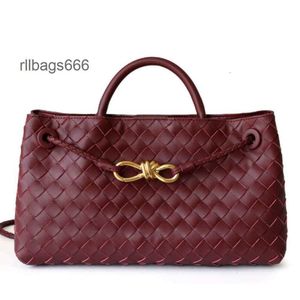 Borse borse classiche borse lady buckle venetas lussuoso sacchetto di lusso spalla di vacca bestia da 29 cm a strato di corda in pelle da donna in pelle in metallo un designer in metallo tessuto Andino Botteega pdbo