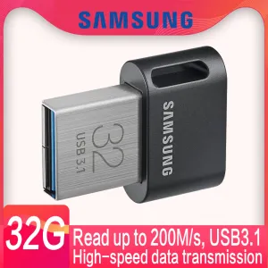 Приводы Samsung USB 3.1 AB Оригинальный USB Flash Drive 32 ГБ 64 ГБ Mini Disk Flash Drive 128 ГБ 256 ГБ