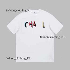 Designer T Shirt Luksusowe Chanells But T Shirt Męs