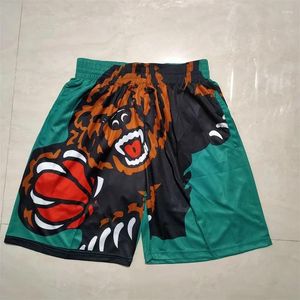 Herr shorts modedesign män sportig avslappnad sommar basket korta byxor man