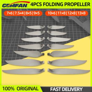 Drohnen 4pcs Gemfan Glass Faser Nylon Falten -Propeller Faltbare Props 7*6/7.5*4/8*5/9*5/10*6/11*8/12*8/13*8 für RC Fixed Wing Drone