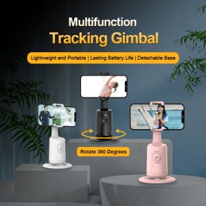 Gimbal New Smart Shooting Selfie Stick 360 -Grad -Follow -up Tracking Gimbal Stabilisator Telefonhalter Stand für Tiktok Live Photography