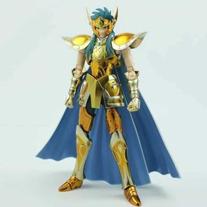 Åtgärdsleksakssiffror i Stock Kun MC Aquarius Camus Gold Saint Seiya Saint Cloth Myth Ex Moverble Doll Anime Model Reprint Toy Collection Gift T240422