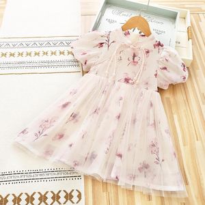 Girl Dresses Cinese vestito cheongsam abbiglia