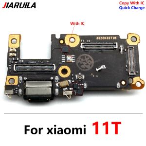 Cables Charger Board Flex för Xiaomi Mi 11T / MI 11T Pro USB Port Connector Dock Charging Flex Cable