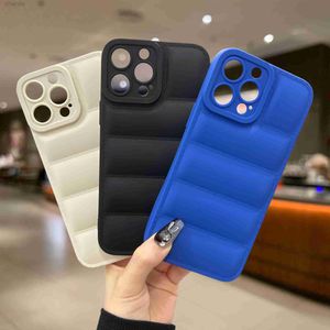 Cell Phone Cases Puffer Phone Case for iPhone 14 13 12 11 Pro Max Phone Cases for iPhone 11 Xr 7 8 Plus d240424