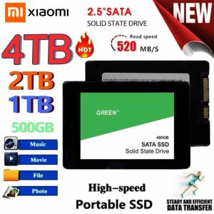 Браслеты Xiaomi SSD 4TB State Naptop Universal Hard Disk Desktop Spot M.2 SSD 2280 Solid State Drive Оригинал для ноутбуков для мобильных телефонов