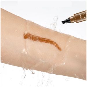 エンハンサー女性のための4ポイント眉毛鉛筆メイク液体眉ペンメイク