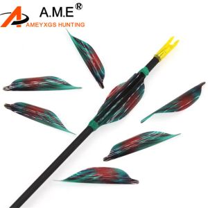 Darts 50pcs Archery 1.75" Spiral Flethes Spin Feather Vanes Plastic Fletching DIY Arrow Shafts Shooting Hunting Accessories