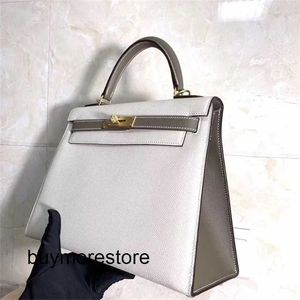 Designer Women Epsom Leather Handbag 7A Genuina in pelle genuina 25 cm Colori di lusso La linea di cera può rendere altri coloriVP71