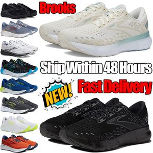 Brooks Glyceryna 20 Buty do biegania Cascadia 16 dla mężczyzn Kobiety Ghost 15 Mash Modna Modna Jogging Sport Sport Women Teens Treakers