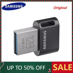 Sürücüler Samsung USB 3.1 Pendrive 32GB 64GB 300MB/s Memoria USB 3.0 Flash Drive 128GB 256GB 400MB/S Mini U Disk Bellek Çubuğu