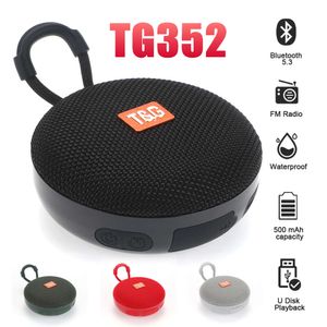 TG352 PORTABLE Bluetooth -högtalare utomhus ridning klättring som kör mini musiklåda spelare ljud subwoofer stöd USB/TF -kort