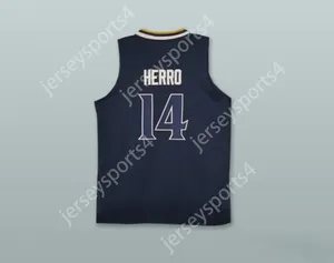 CUSTOM ANY Number Mens Youth/Kids TYLER HERRO 14 WHITNALL HIGH SCHOOL FALCONS NAVY BLUE BASKETBALL JERSEY TOP Stitched S-6XL